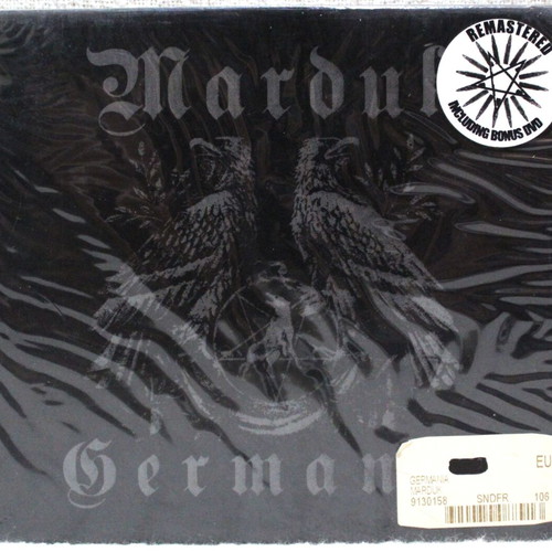 Marduk Germania CD album with bonus DVD and slipcase new