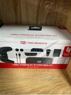 Ready 2 Gaming Premium Starter Kit ενσύρματο gamepad για Switch μαύρο καινούργιο