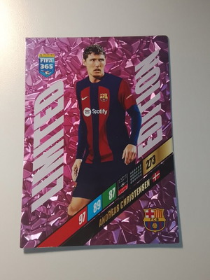 Panini FIFA 365 Adrenalyn XL 2024 κάρτα Andreas Christensen Limited Edition με 2 Giant κάρτες