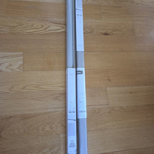 Jysk Bolga Blackout Roller Blind 100x170cm taupe new, set of 2