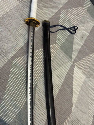 Katana made from bamboo 100 cm with case