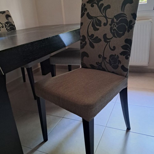 Dining set used, wenge color