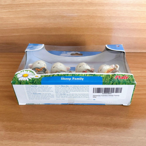 Sylvanian Families Collectible Set with Figures Sheep Family #4128 Sheep Exhausted NEW