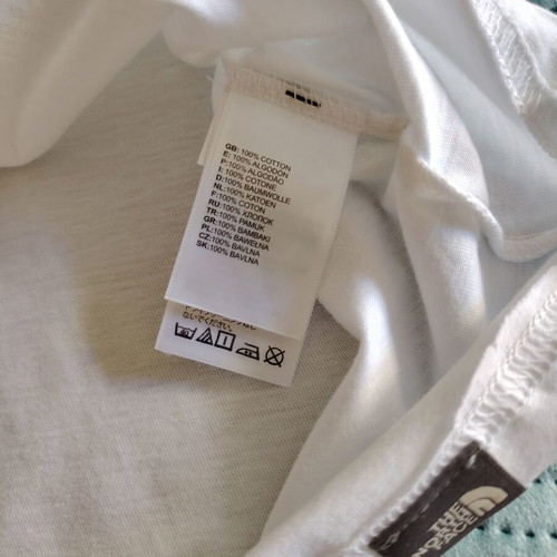 The North Face blouse new, size M, white color