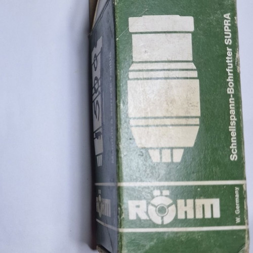 Röhm Automatic Metal Drill Chuck B16 3-16mm New