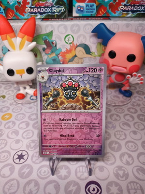 Pokemon Card Claydol OBF 095 σαν καινούργιο, Obsidian Flames