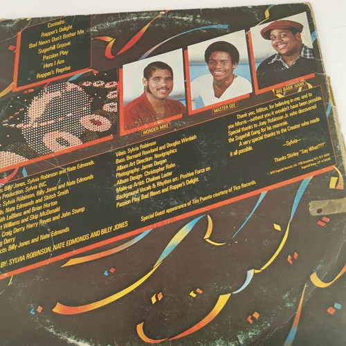 Sugarhill Gang vinyl record used