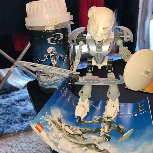 Bionicle Lego Technic collectible figures used, large pack (2001-2004)