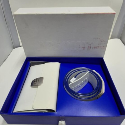 Absolut Vodka collectible case with belt and pouch new