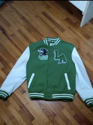 Terranova Varsity Jacket like new, green, XXL