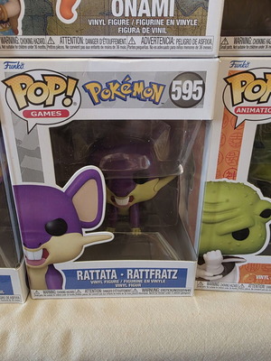 Funko Pop 595 Pokémon Rattata Rattfratz new