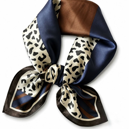 Satin neck scarf new with tags