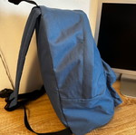 School backpack new, blue, unused