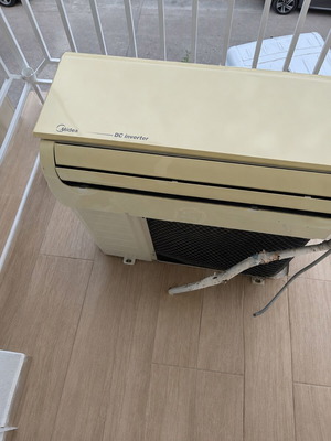 Midea 18 BTU air conditioner used