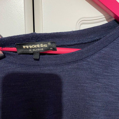 Dark blue blouse lightly worn, size M