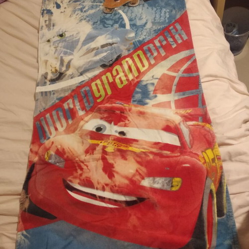 McQueen Disney Cars large children's beach towel, cotton