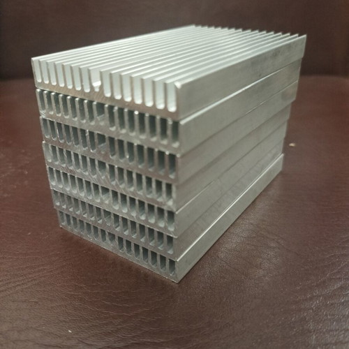 Aluminum Radiators EN AW-6060 New, 100x60x10mm, Pack of 7