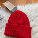 The North Face beanie red new