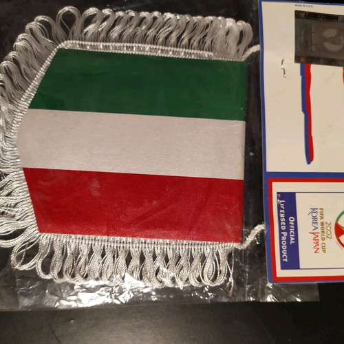 Italy 2002 Banner new, authentic