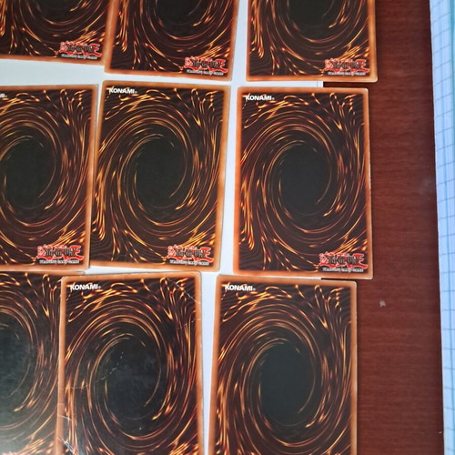 Yugioh cards used