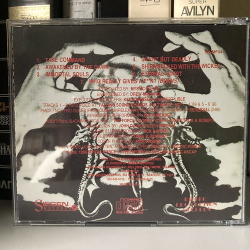 Mystic Force Take Command Shipwrecked With The Wicked CD used, metal
