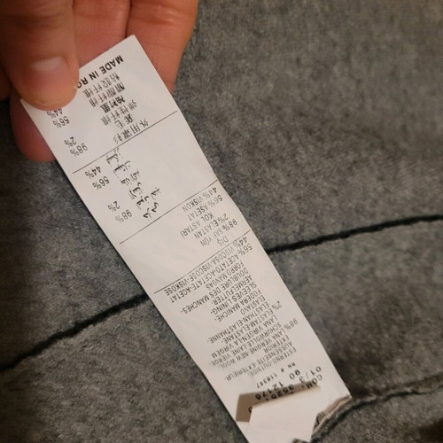 Henry Cottons wool blazer like new, gray, size M