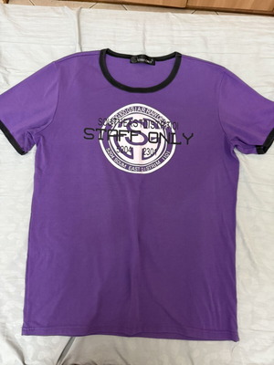 Men's T-shirt purple size L like new