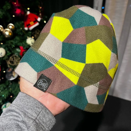 Buff kids hat like new, multicolored, size S