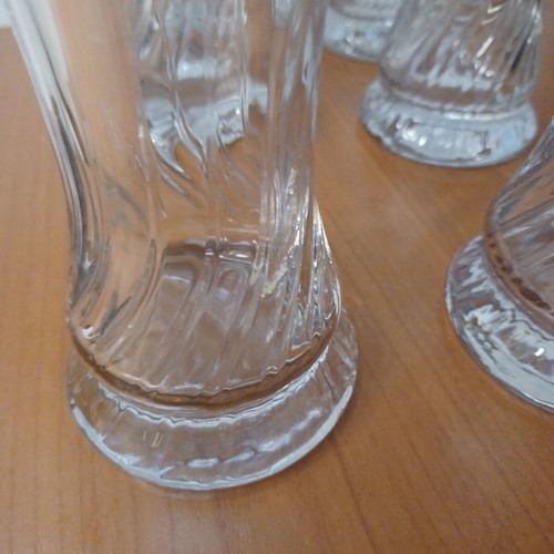 Beer glasses set of 6 new