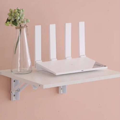 Folding Heavy-Duty Metal Shelf Brackets Set of 2