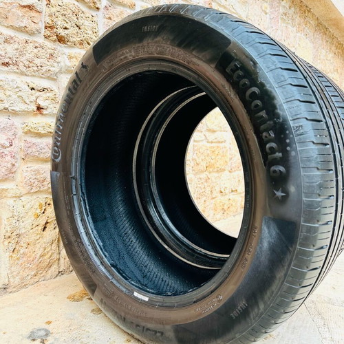 Continental EcoContact 6 tires like new, 225/55/17, set of 2