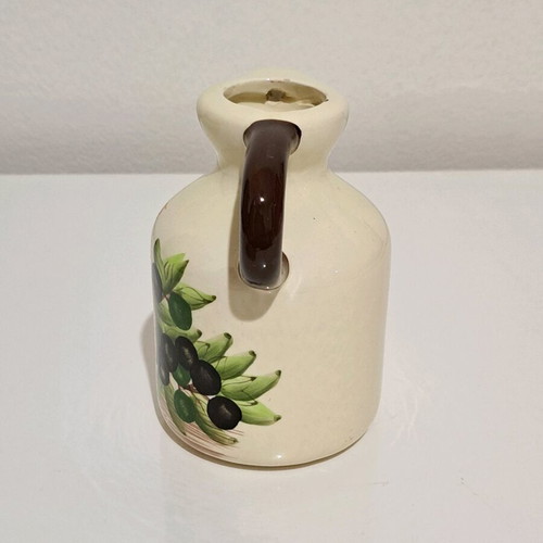 Ceramic oil and vinegar set used, 2 pieces