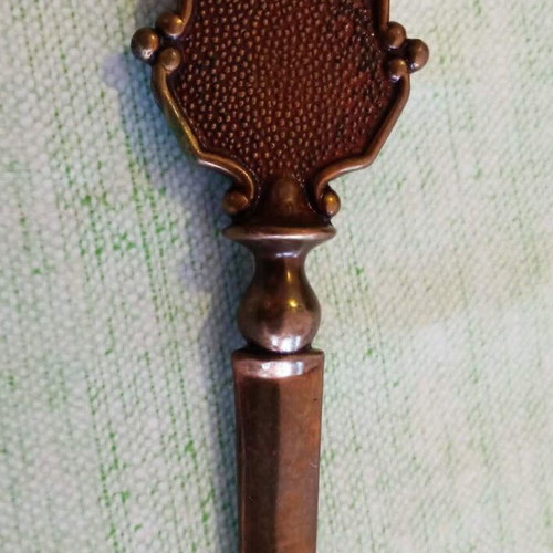 Χάλκινος χαρτοκόπτης 1910–1930 vintage Arts & Crafts 16,5 εκ. σαν καινούργιο