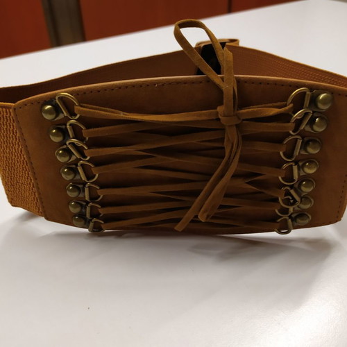 Camel wide belt like new, adjustable