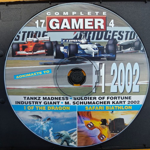 Complete Gamer 17.4 CD-ROM used with games and applications 2002