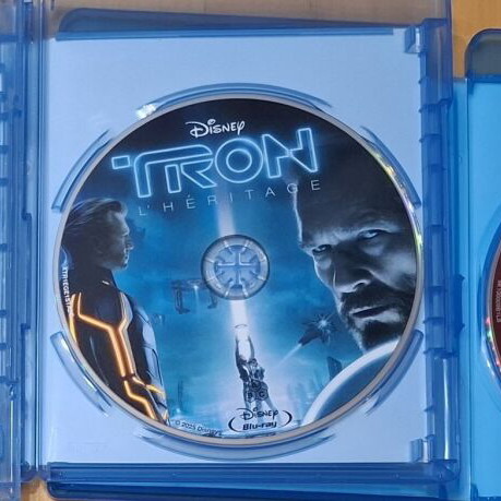 Disney Tron Trilogy Blu-ray set, 3 movies (1982-2025)