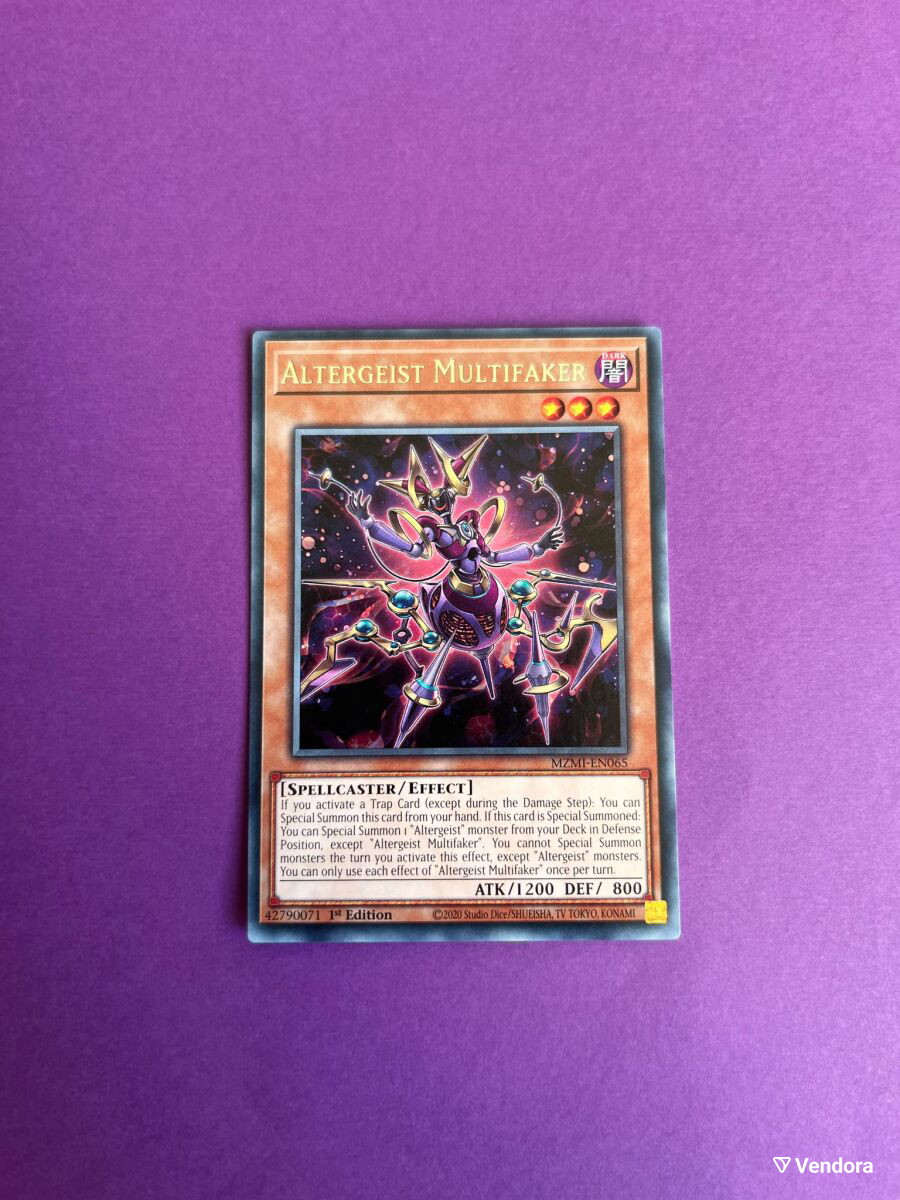 Altergeist Multifaker Yu-Gi-Oh! Card like -  0,41 - Vendora.cy