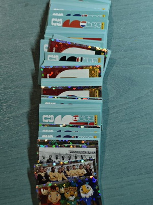 Panini stickers 180 plus 6 Coca Cola new