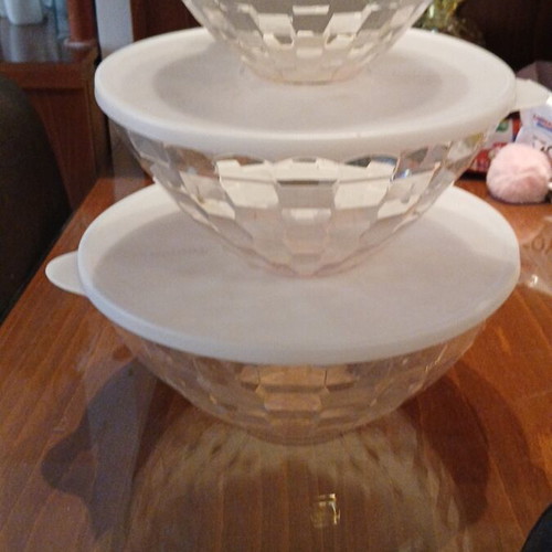 crystal set tupperware