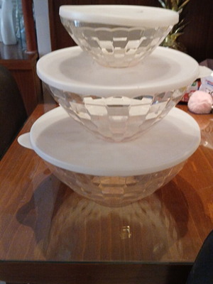 crystal set tupperware