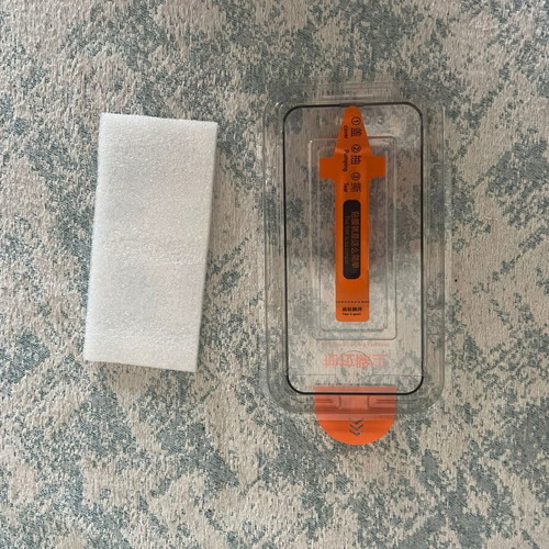 iPhone 13 Pro Max case with front glass and camera protection