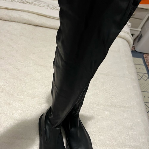 Zara black boots size 37 like new