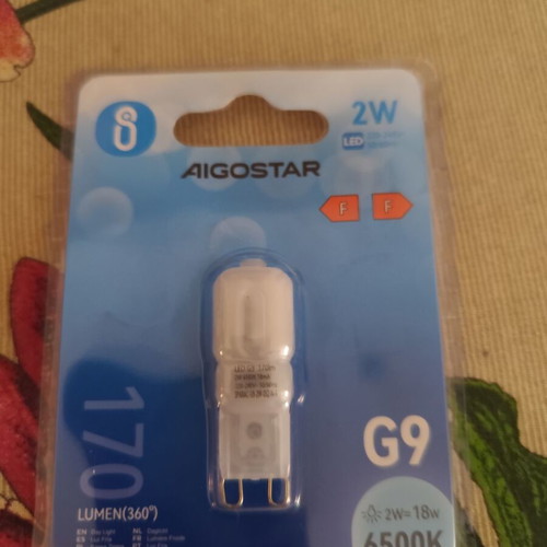 Led lamp G9 2watt new unused