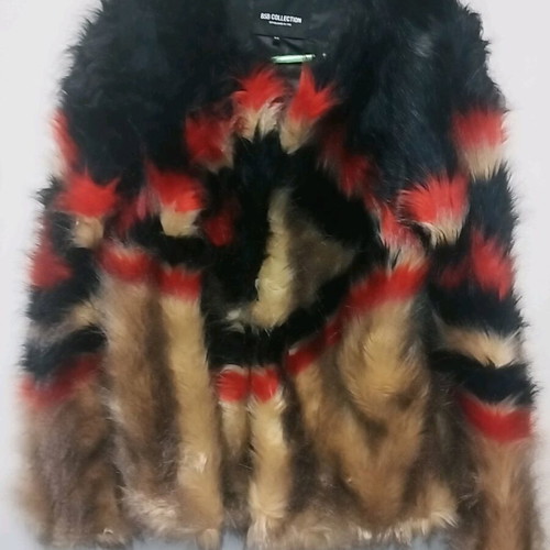 BSB faux fur new, size 42, multicolor