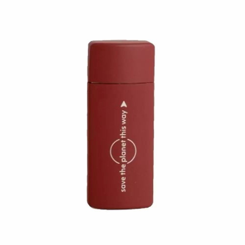 Rubber pocket ashtray Champ burgundy new