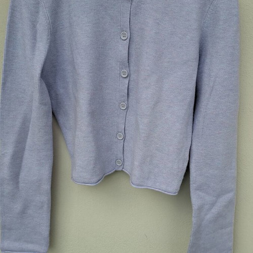 Asos Design women's knitted cardigan light blue like new