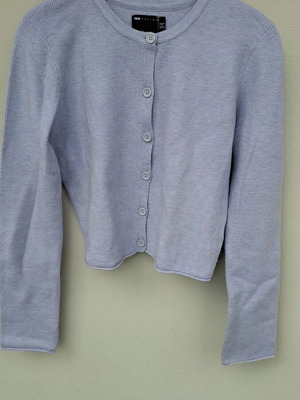 Asos Design women's knitted cardigan light blue like new