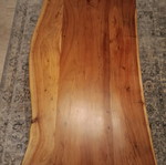 Coffee table used, solid wood, 1.15x63 cm