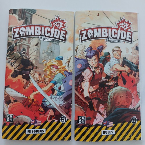 Zombicide Travel 2nd Edition Board Game like new