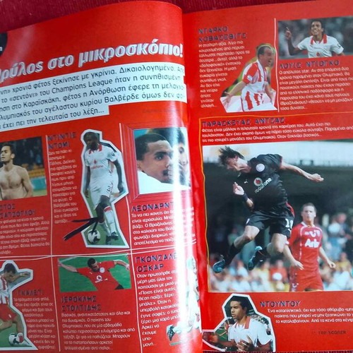 Top Scorer sports magazines 2008-2009 like new, pack of 5